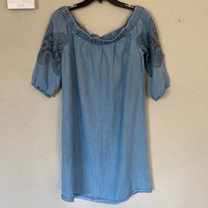 Women’s Chico’s denim dress 0.5 size